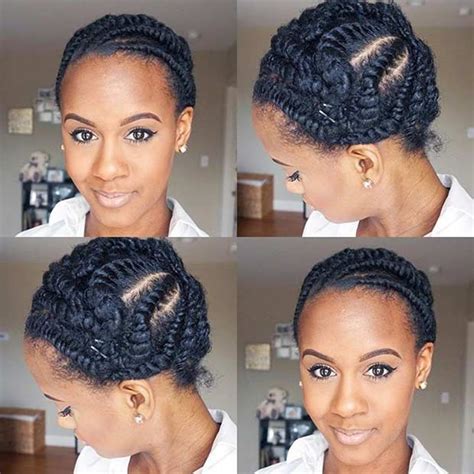 cute flat twist hairstyles